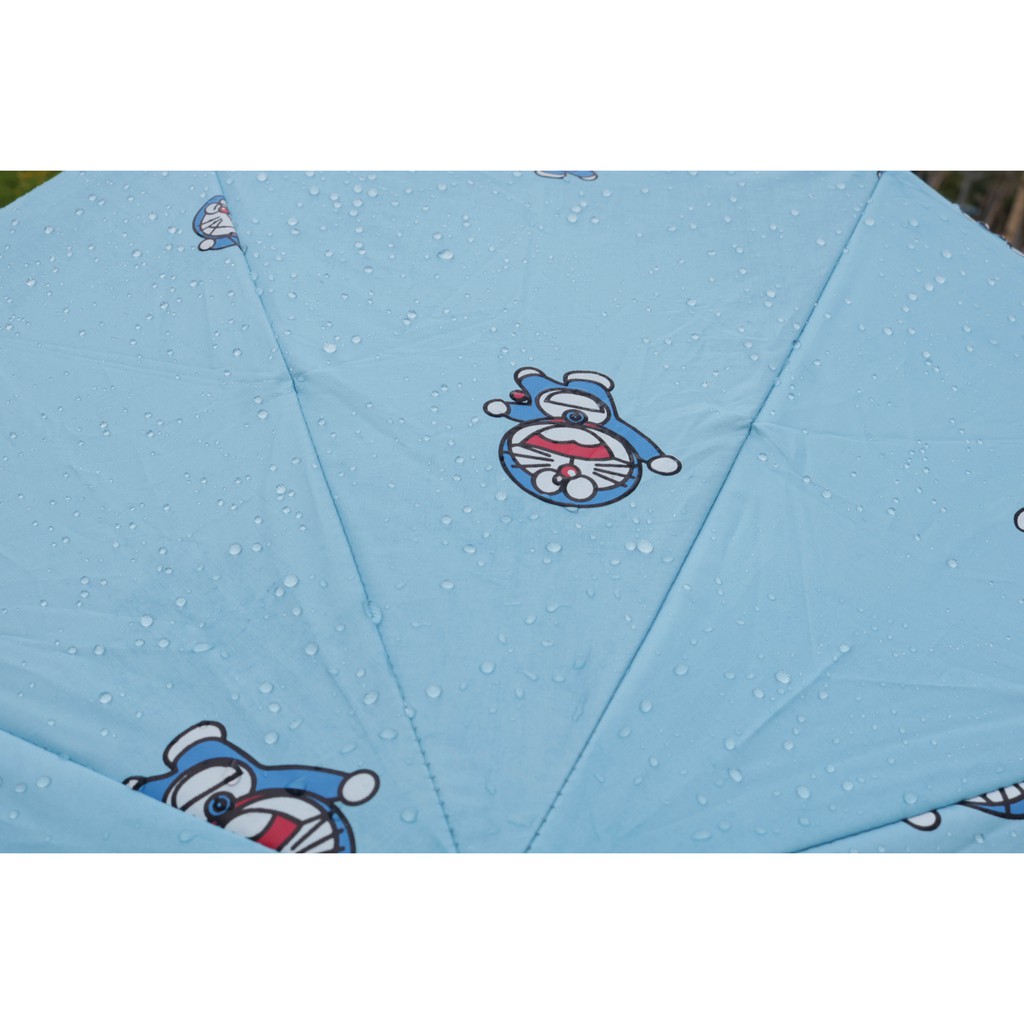 Dù ô chống tia UV hình DORAEMON DOREMON màu XANH DA TRỜI dễ thương cute MON0094