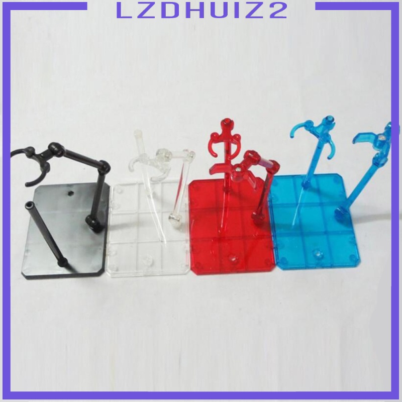 Đế Trưng Bày Mô Hình Gundam Les Fleurs 3xAction Màu Trắng Tỉ Lệ 1 / 144