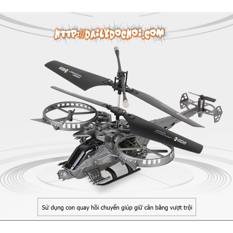 Máy bay Avatar 2 tầng cánh kèm 2 cặp cánh phụ mini ở 2 bên hông