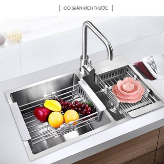 Kệ Inox Gác Bồn Rửa Chén