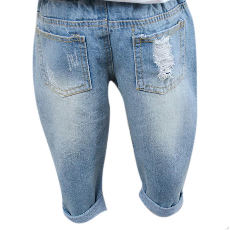 Quần jeans rách cho bé