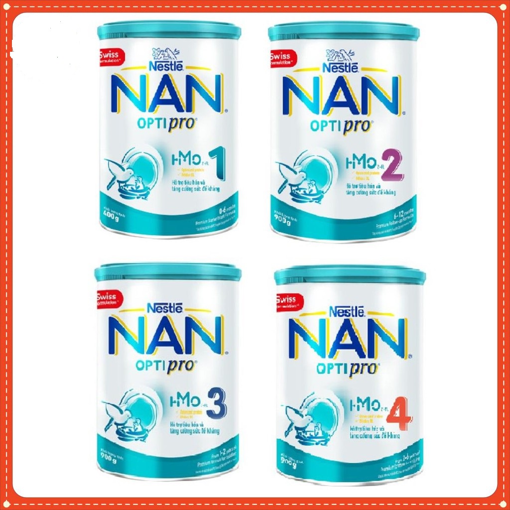 Sữa Nan Việt Số 1,2,3,4 - 900g DATE MỚI NHẤT