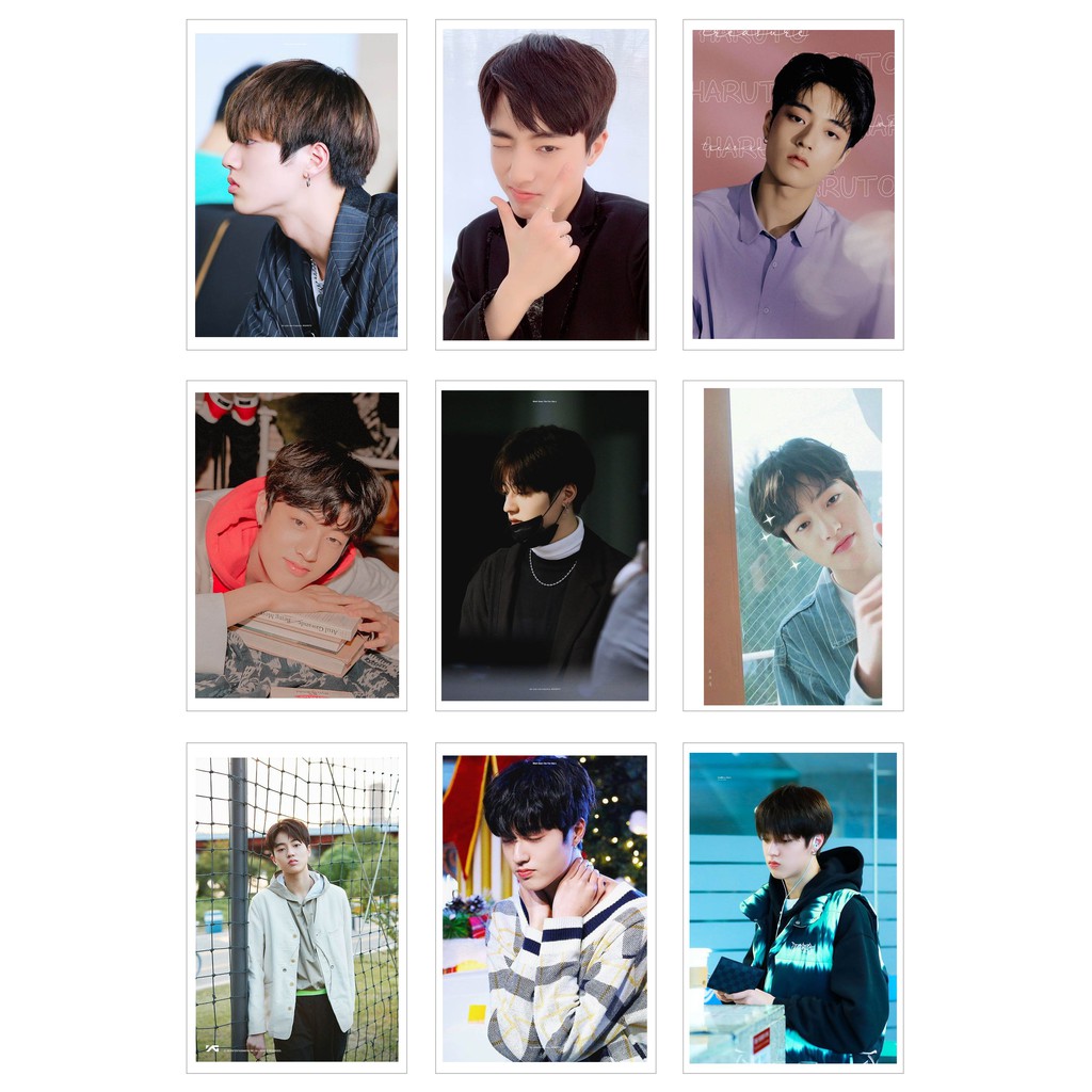 [Ép Lụa] Lomo Card Ảnh HARUTO - TREASURE 13 (54 ảnh)