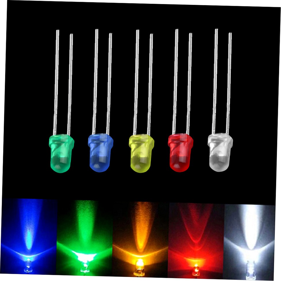 100 đèn led nhiều màu dùng trang trí đẹp mắt