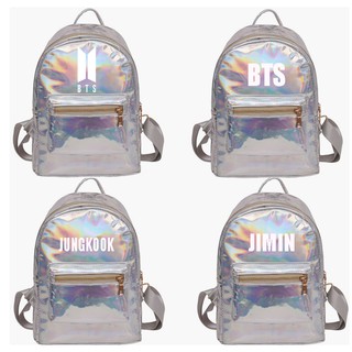 Balo hologram logo BTS 30x22x9 cm