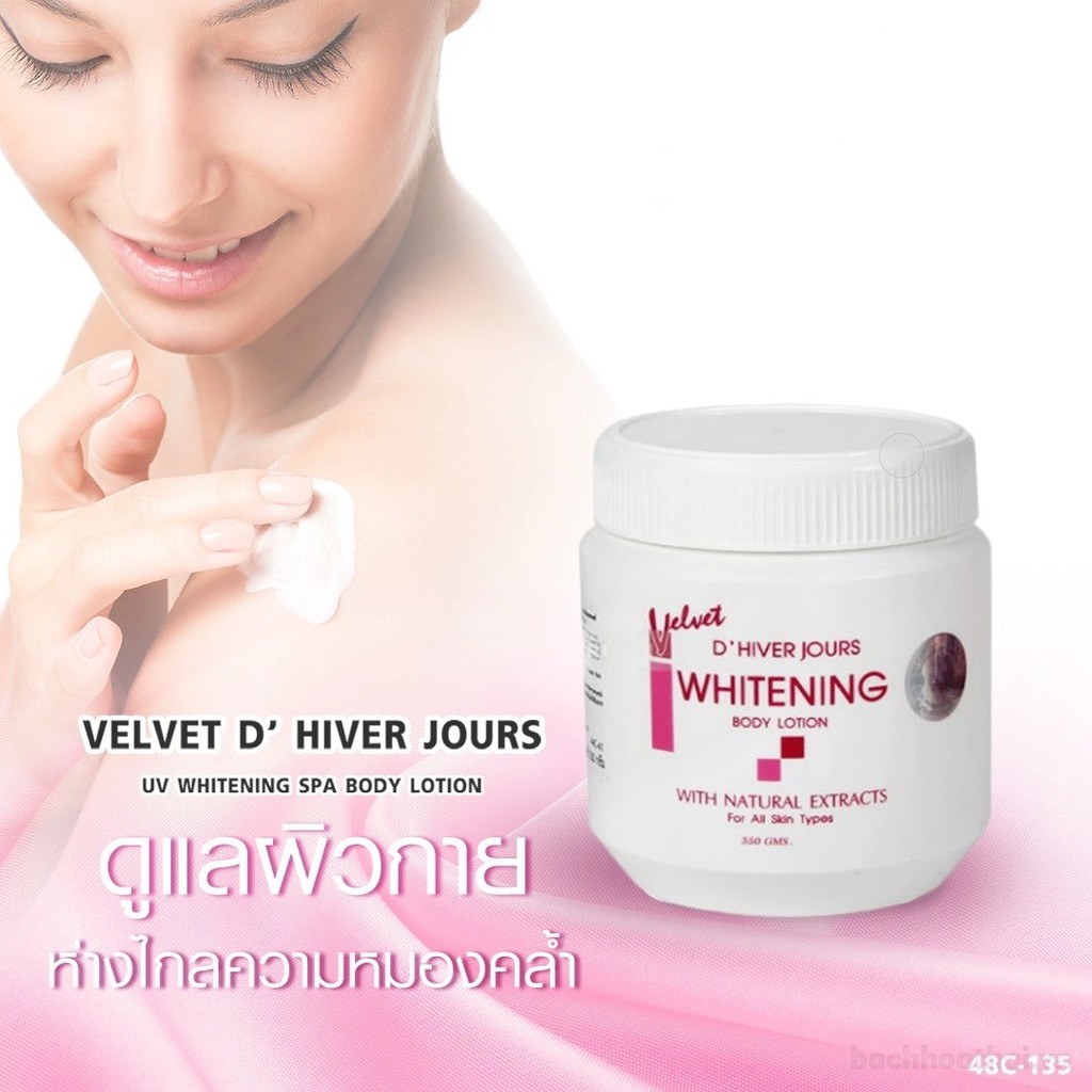 Dưỡng thể sáng da D'Hiver Jours Whitening Thái 350g