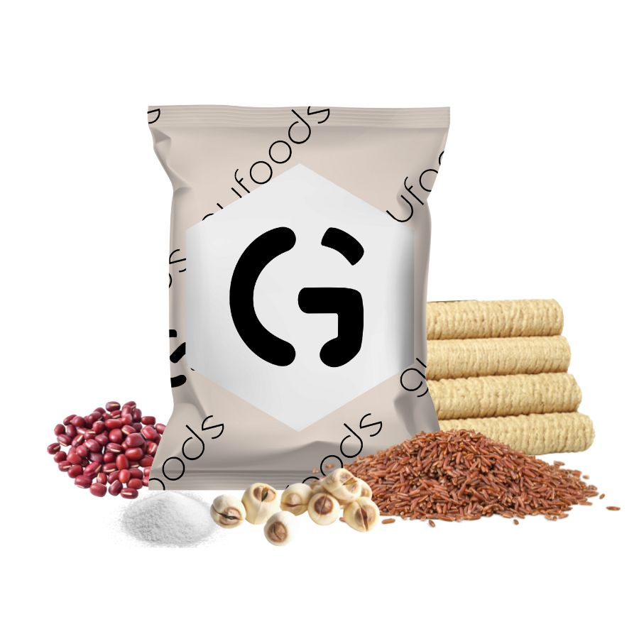 Combo 3 gói Bánh ống gạo lứt ăn kiêng GUfoods - Giòn tan, Dễ tiêu hóa, Thực dưỡng, Eat clean