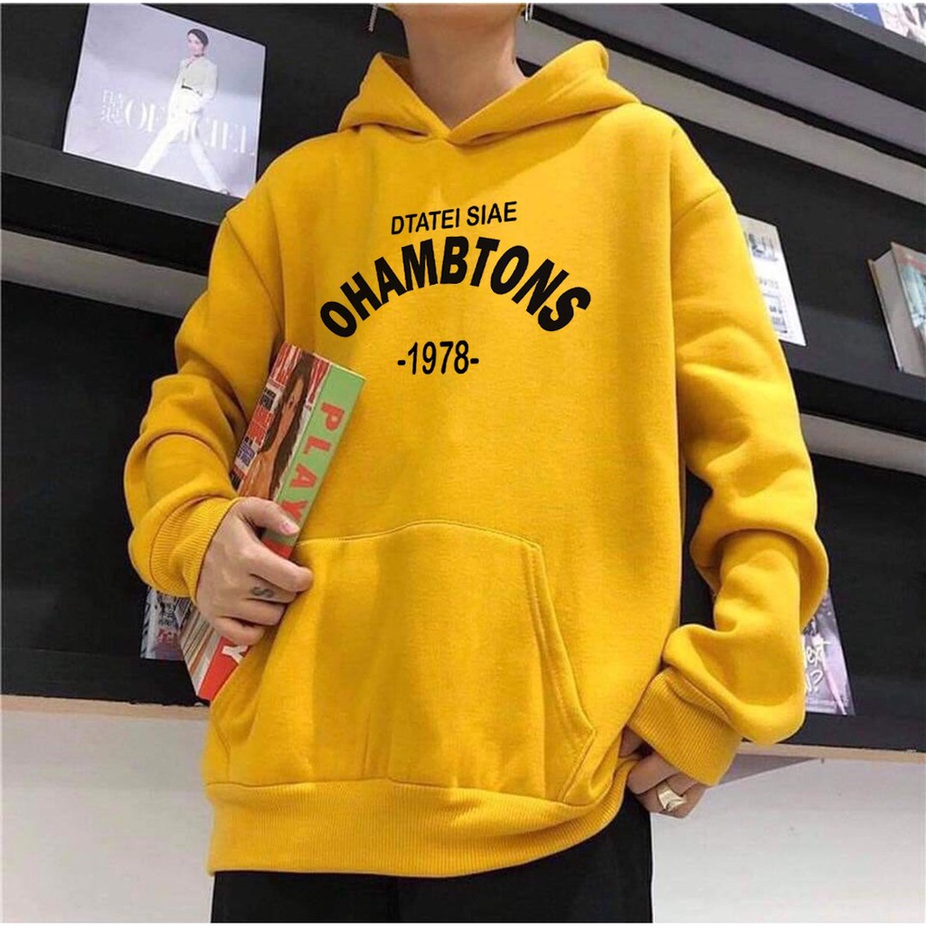 Áo Khoác Nỉ Hoodie In Ohambtons HDI14, Hoodies Nỉ Bông Unisex, Áo Đôi Siêu Đẹp | BigBuy360 - bigbuy360.vn