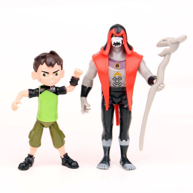 Set 9 mô hình đồ chơi nhân vật trong phim hoạt hình Ben 10 độc đáo