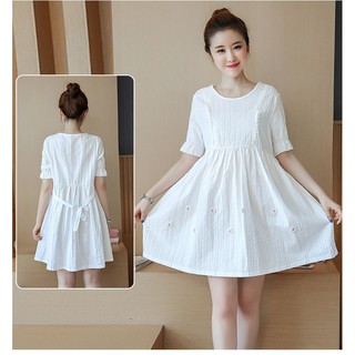 ĐẦM BẦU  VÁY BẦU ĐẸP CÔNG SỞf( sau sanh có dây kéo cho bé bú )