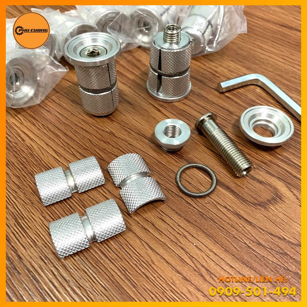Bông Mai Rút Xe Đạp Chất Liệu Inox Siêu Nhẹ &amp; Chổng Gỉ - Độ Bền Cao Và Tăng Thẩm Mỹ Cho Xe Đạp