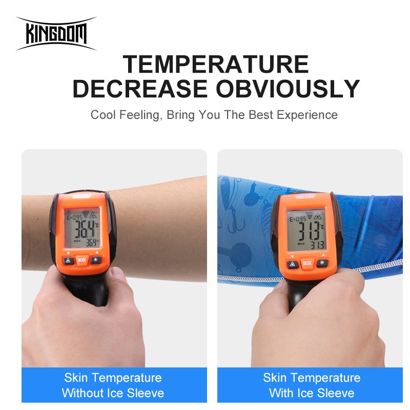 Cặp Ống Tay Kingdom Làm Mát Chống Nắng Tiện Dụng Khi Câu Cá