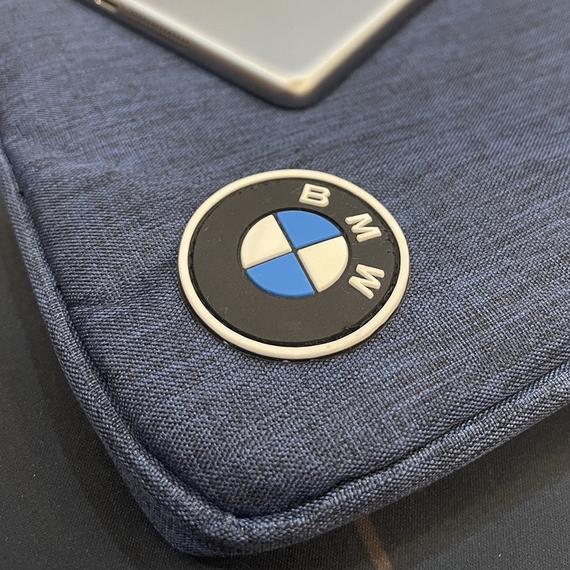 Túi Chống Sốc Laptop Cao Cấp Lót Nhung ,Chống Nước Logo 3D - ( 2 Ngăn )