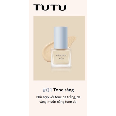 [TUTU] Kem nền Tutu x Aroma Foggy Makeup (TU5325)