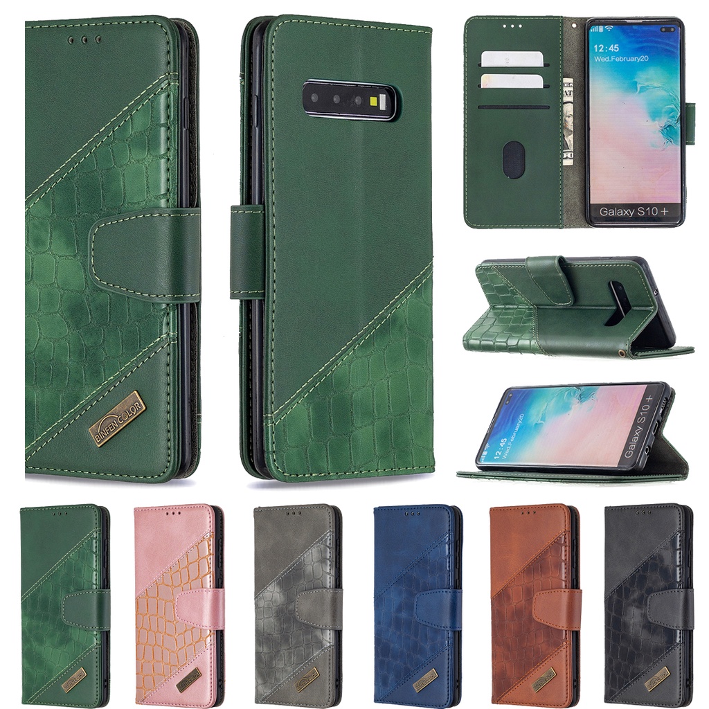 Case for Samsung Galaxy S10 Plus / S10 / S10E / S10 Lite BF004 Ốp Điện Thoại Da Sang Trọng Cho