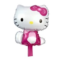 BÓNG TRÁNG NHÔM MINI KITTY DỄ THƯƠNG, BÓNG KIẾNG TRANG TRÍ TIỆC