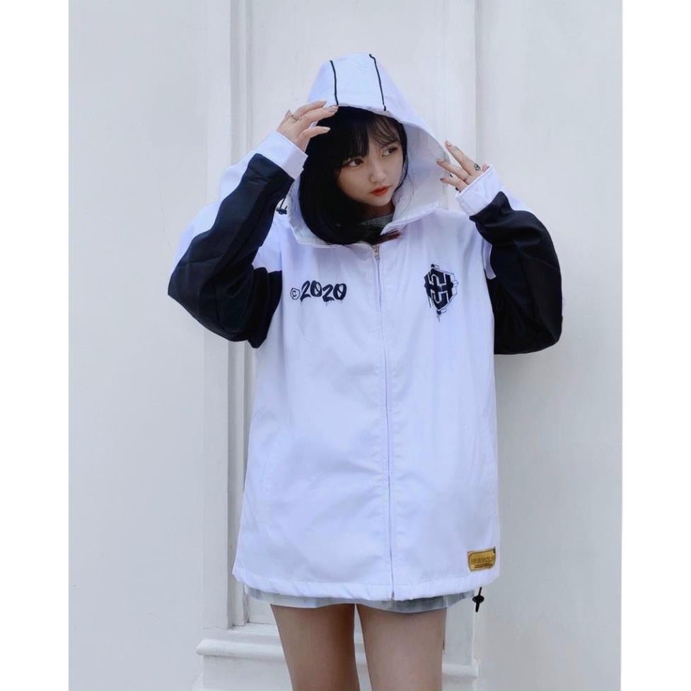 Áo khoác dù nam nữ và cặp đôi in hình Highclub XUKA SHOP có 2 màu, jacket form rộng phông cách unisex | BigBuy360 - bigbuy360.vn