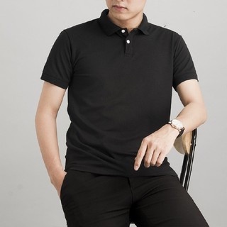 Áo Thun Trơn Nam Ngắn Tay Có Cổ, Vải Cá Sấu 4 Chiều, Chính Hãng vnxk sản phẩm của Fashion Simple