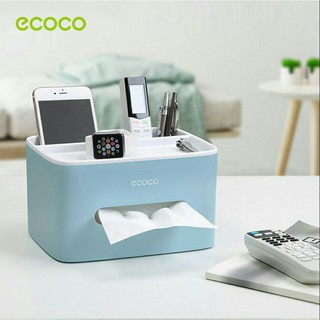Hộp đựng giấy để bàn đa năng cao cấp ecoco
