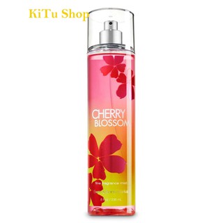 «Mẫu Thử» 🎈 Xịt Thơm Bath & Body Works Fine Fragrance Mist Hương - CHERRY BLOSSOM ❃