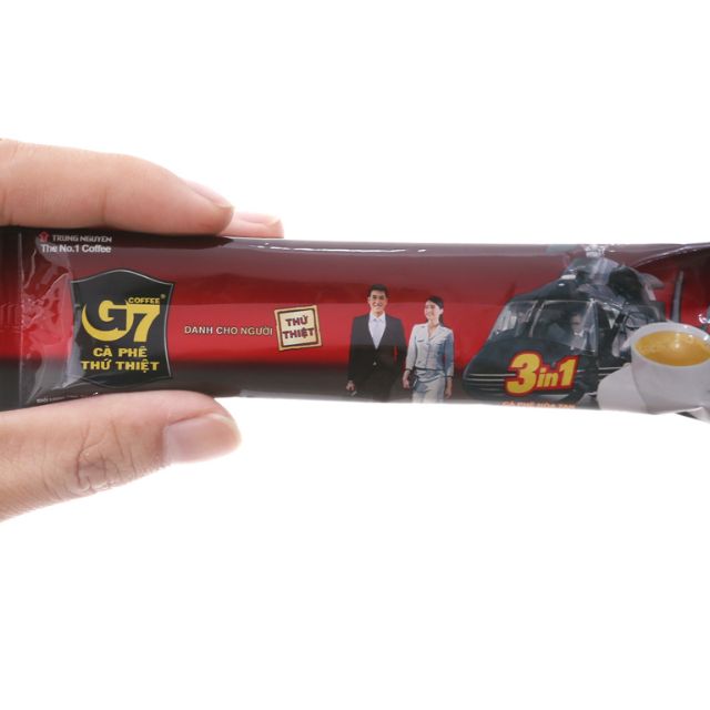 10 gói cà phê hòa tan Cà phê Trung Nguyên G7 16gram