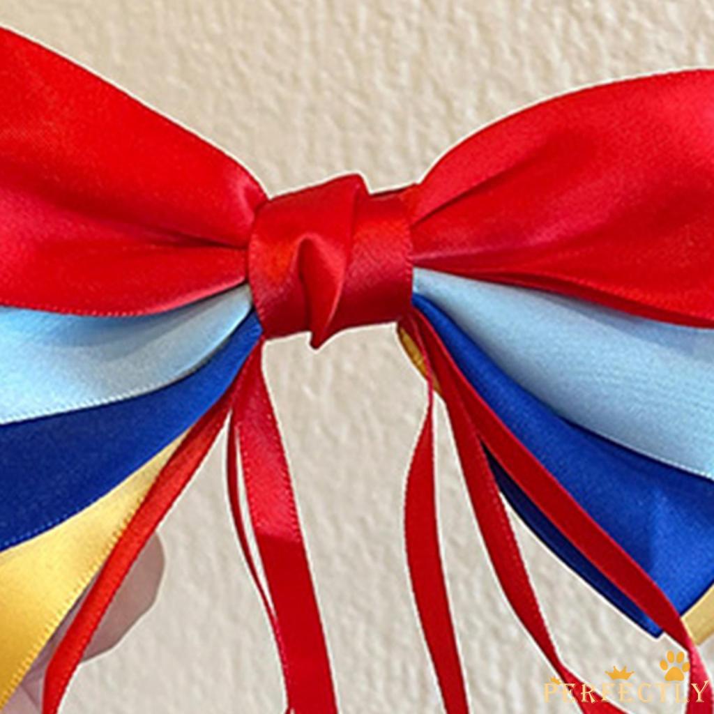 Kẹp Tóc Nơ Ruy Băng Nhiều Màu Sắc Xinh Xắn Cho Mẹ Và Bé