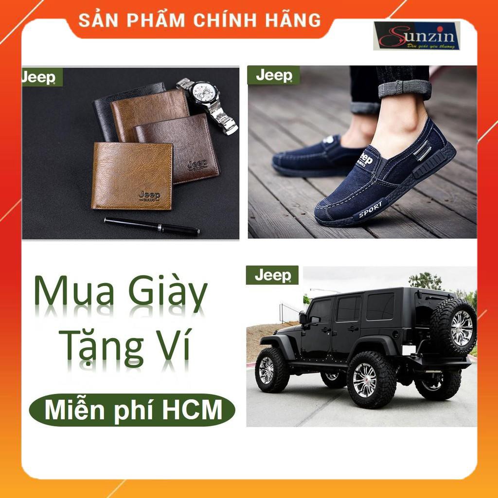 HCM- Mua GIÀY JEEP Tặng VÍ trị giá 50k Kiểu giày nam phong cách THỜI TRANG CÁ TÍNH Jeepsport