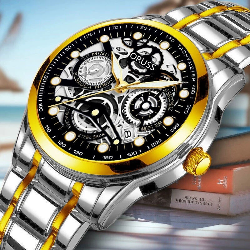 Đồng Hồ Cơ Tự Động Chống Thấm Nước Swiss