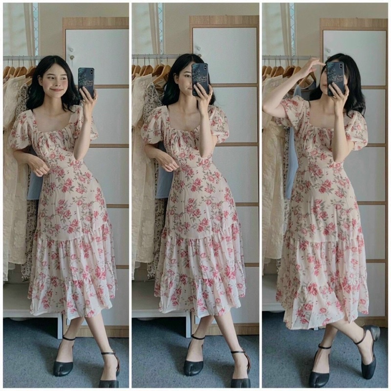 Đầm hoa 🌷Đầm suông hoa 🌷FREESHIP 🌷Nhập MADEBY20 giảm 20k đơn trên 300k | BigBuy360 - bigbuy360.vn