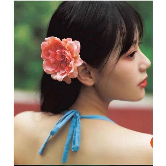 Hoa cài kẹp tóc dùng đi biển du lịch trang trí nghệ thuật cho mái tóc Lh0917399527