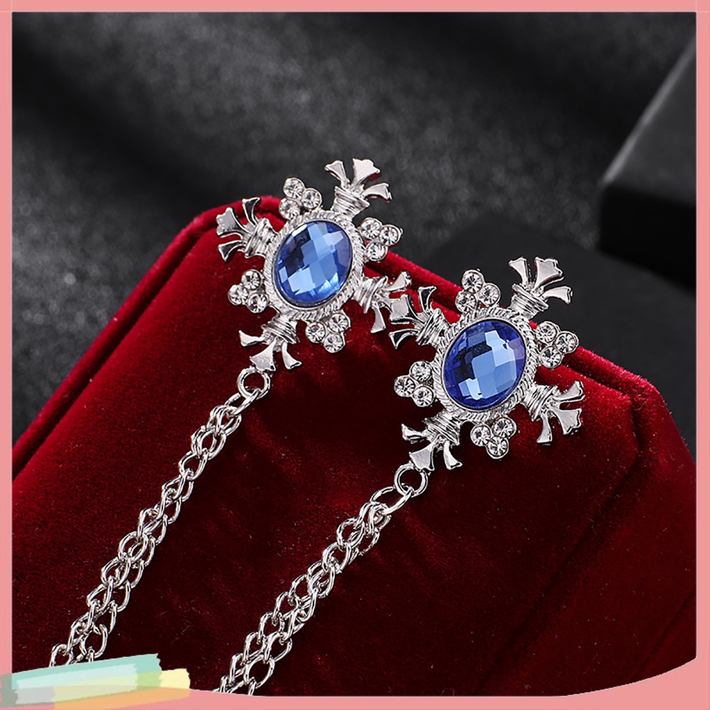 Ghim Cài Áo Đính Đá Phối Tua Rua Thời Trang Cho Nam Và Nữ