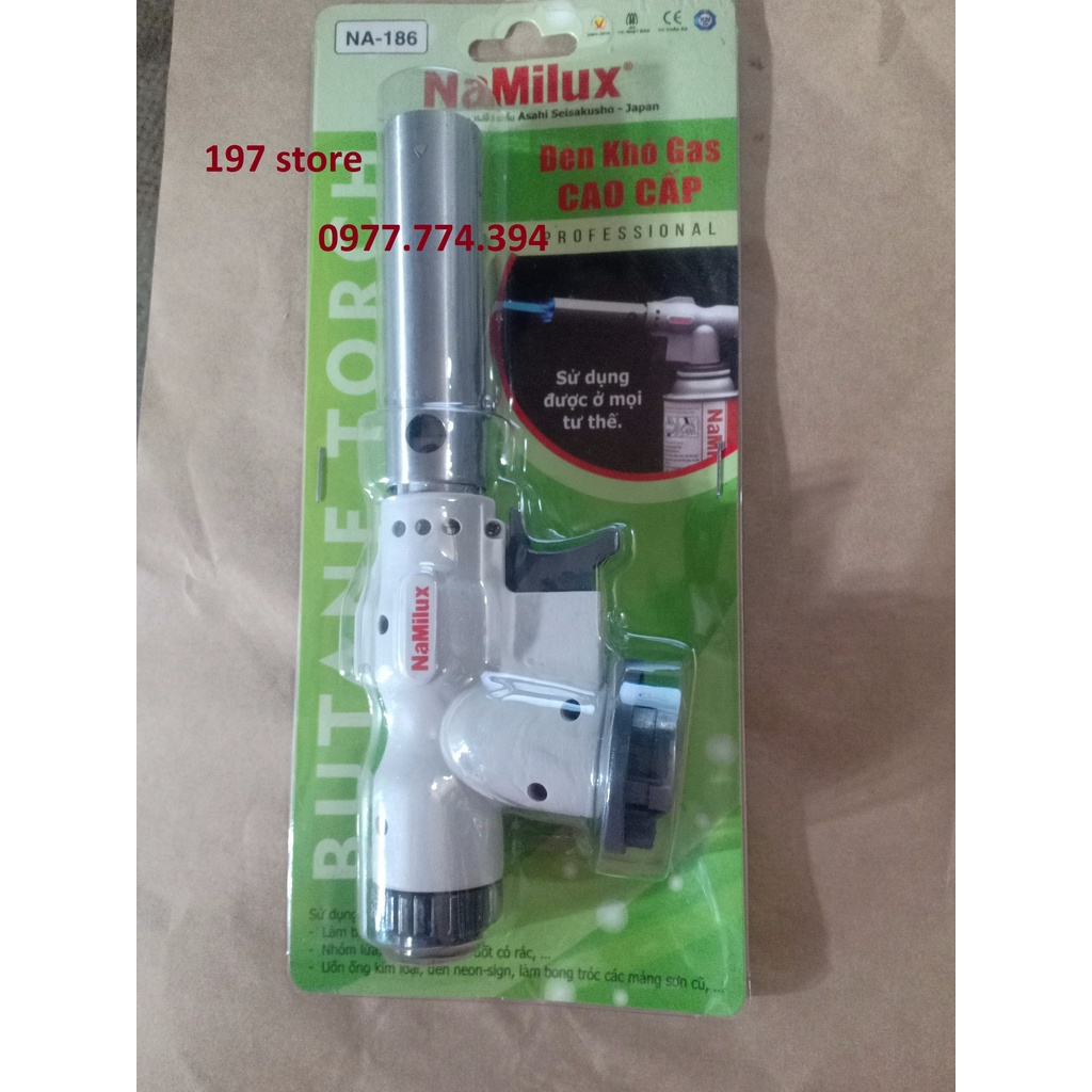 Đèn khò Gas Mini NamiLux TS1722RN hàng cao cấp bảo hành 6 tháng