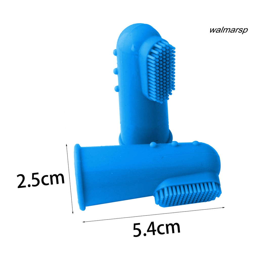 Bàn Chải Silicon Mềm Vệ Sinh Chăm Sóc Răng Miệng Cho Thú Cưng Hàng Ngày