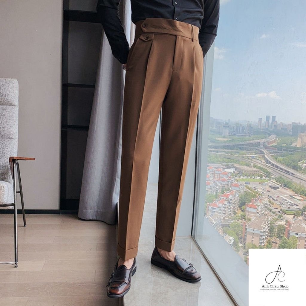 Quần Âu Nam SANMINHCHAU Quần Tây Nam Ôm Dáng Phong Cách Hàn Quốc Lịch Lãm Sang Trọng Không Bai Xù QD304