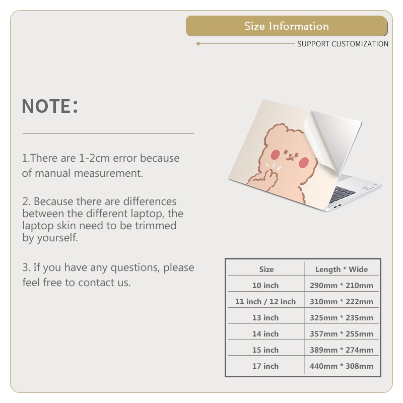 Miếng Dán Bảo Vệ Laptop Cho Dòng Laptop Dell Vaio macbook Asus HP