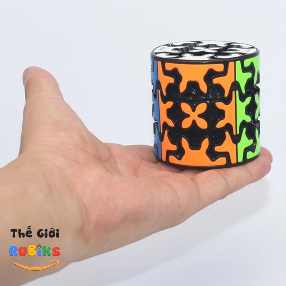 Rubik Biến Thể QiYi Gear 3x3 Pyraminx Cylinder Sphere