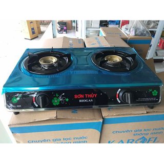 Bếp ga đôi biogas.
