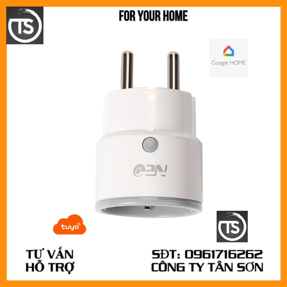 Ổ cắm thông minh Tuya 2000W - điều khiển giọng nói tiếng Việt