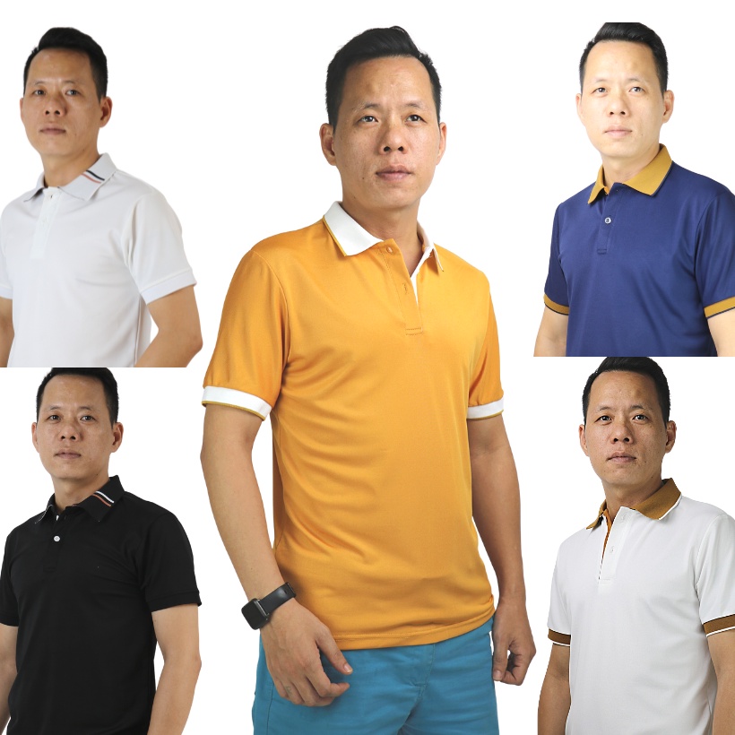 Áo polo Nam K7 Fashion đơn giản trẻ trung vải Cá sấu co giãn không nhăn thoáng khí thoải mái lịch sự