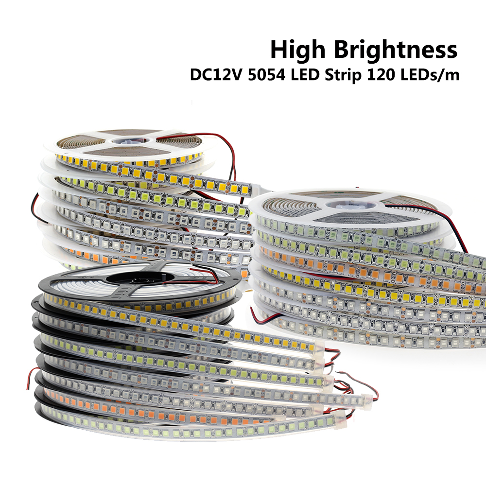 Dây Đèn Led 5m Linh Hoạt Smd 5054 5050 Rgb 12v 120 bóng / M Chống Thấm Nước