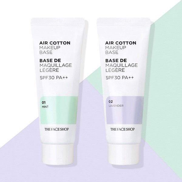 Kem Lót TheFaceShop Air Cotton Make Up Base Spf30 Pa++ 40ml