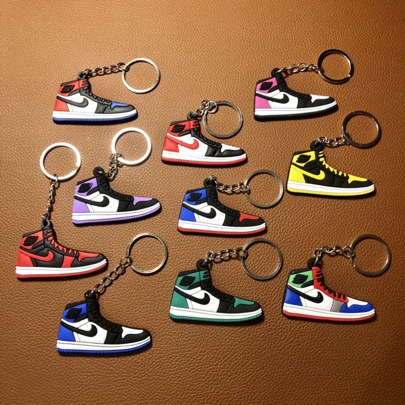 (Chọn mẫu) Móc khóa giầy Nike Air Jordan 1 siêu đẹp - Móc khóa Sneaker, Móc khóa Balo, Móc chìa khóa