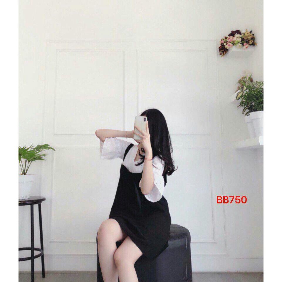 [First Love] 134B1 Váy yếm kaki kute cho nàng dễ thương | BigBuy360 - bigbuy360.vn