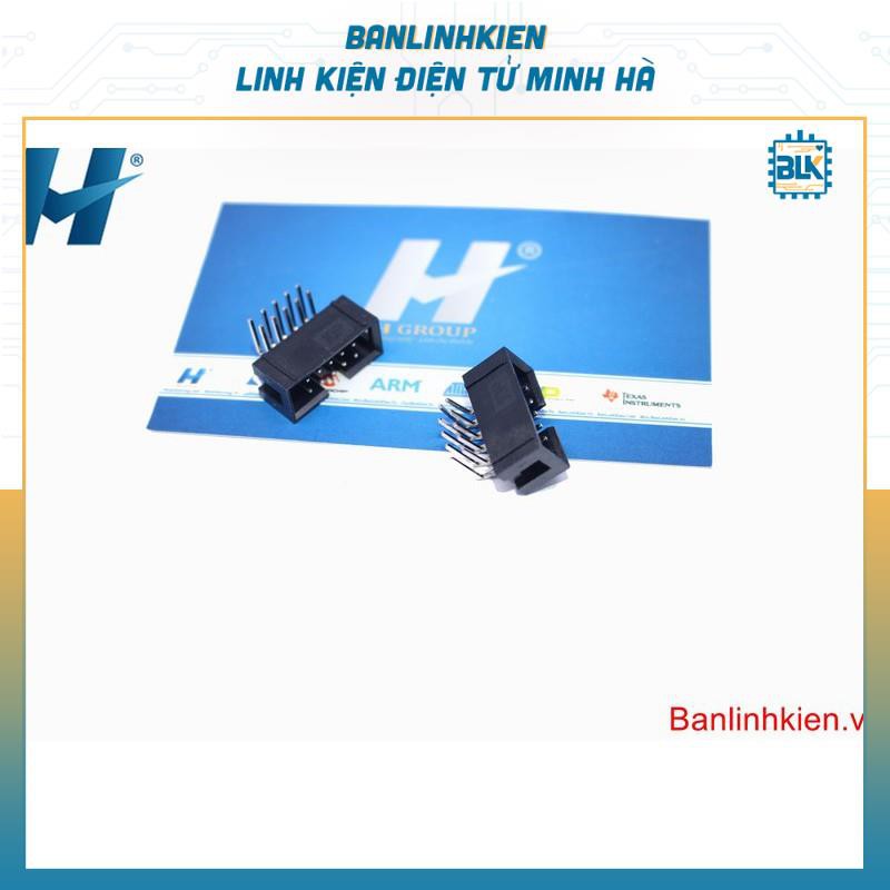 Đầu kết nối IDE10 Đực Cong 2.54MM