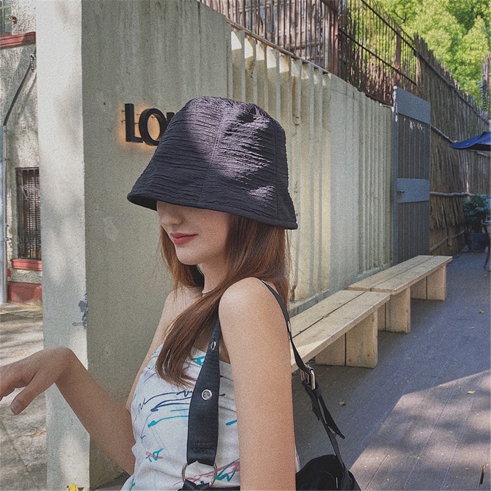 Nón Tai Bèo Vải Chiffon Mỏng Thời Trang Mùa Hè Cho Nữ