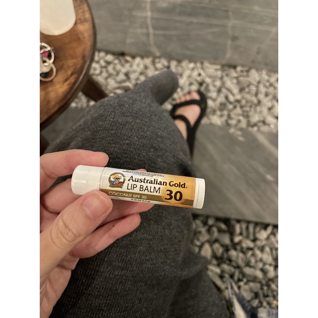 [Bill Mỹ] Son dưỡng môi AUSTRALIAN GOLD Americarevn Chống Nắng SPF 30, Chống Thâm Môi, Mùi Dừa (4ml)