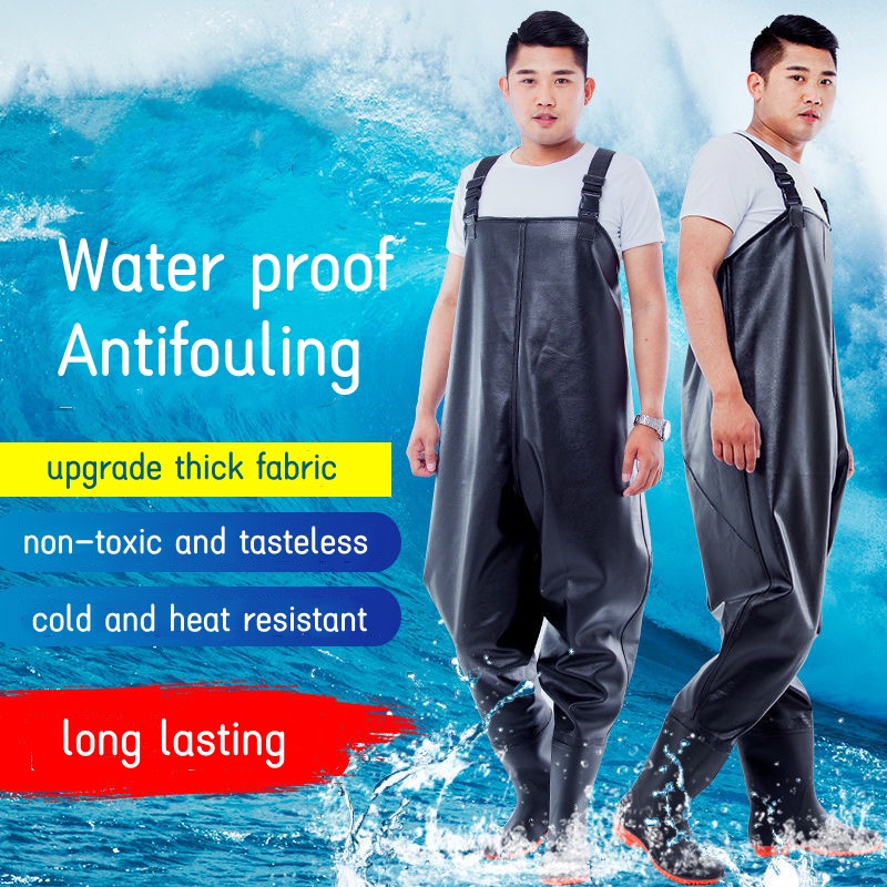 Bộ Áo Liền Quần Đi Mưa Dày Dặn Chống Nước Toàn Thân