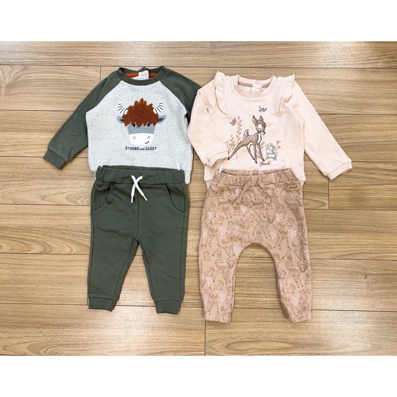 Bộ nỉ CA Baby cho bé siêu xinh