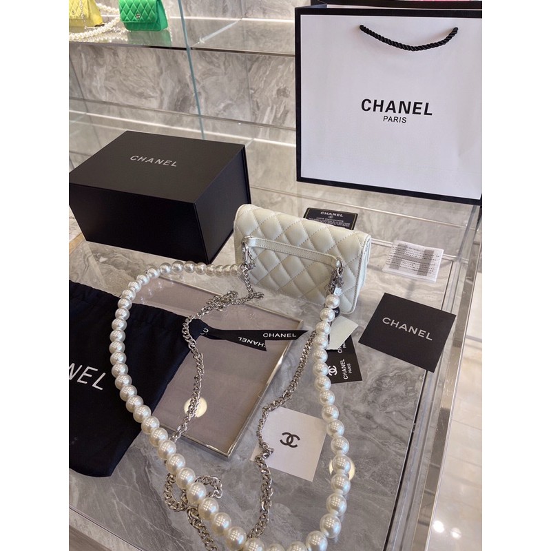 Túi Chánel chất da thật sz 17 Hàng Supper order trung