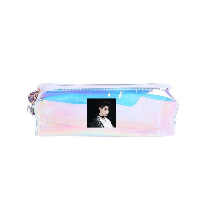 Hộp bút hologram in hình Chu Chí Hâm Gia tộc TF idol thần tượng cpop viết đựng bút đồ dùng học tập